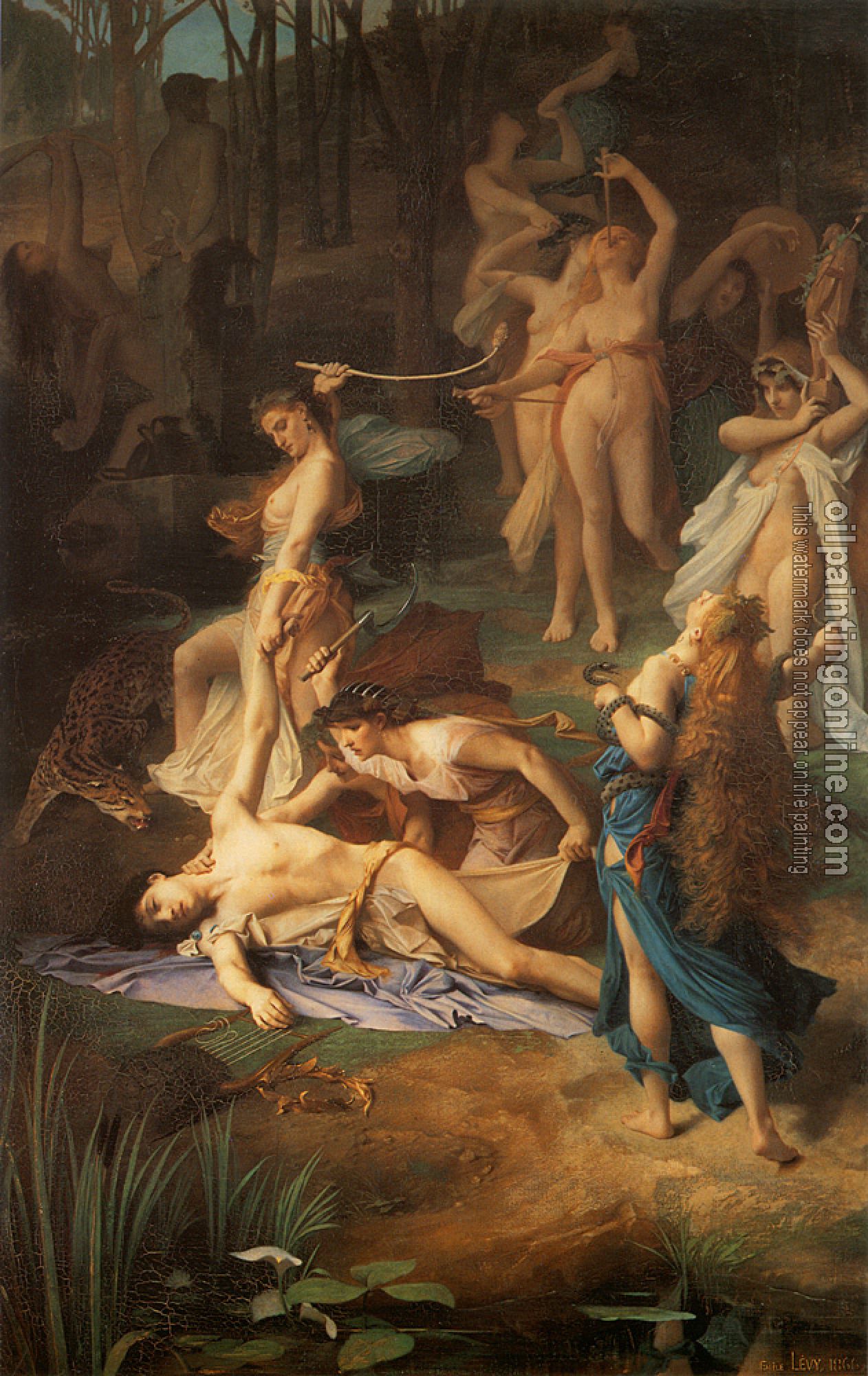 Emile Levy - Death of Orpheus